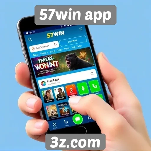Acessibilidade do 57win app em dispositivos móveis