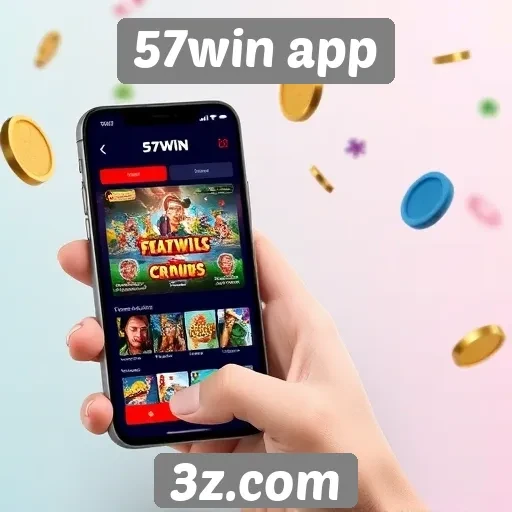 Benefícios de usar o 57win app para jogos móveis