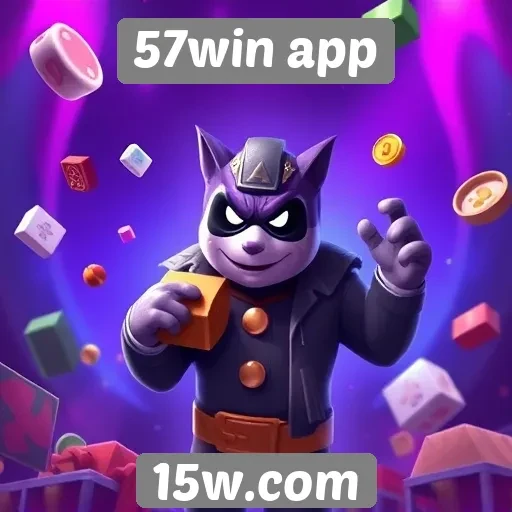 Oferta de jogos disponíveis no 57win app