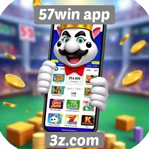 57win app oferece diversas opções de jogos online